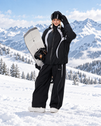 Αδιάβροχο μπουφάν σκι και snowboard 3 στρώσεων High Experience