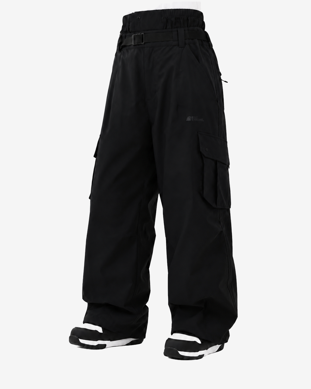 Baggy Ski Pants Unisex — front view on #F5F5F5 background