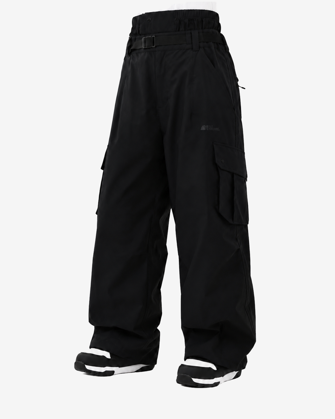 Baggy Ski Pants Unisex — front view on #F5F5F5 background