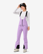 Ski Bib Pants Women Purple — standardized #F5F5F5 product image