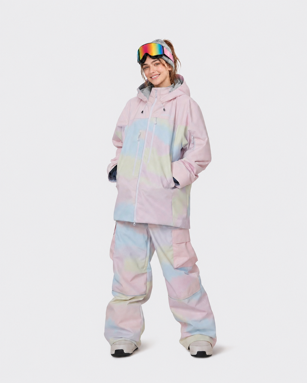 Baggy Gradient Snowboard Jacket Women