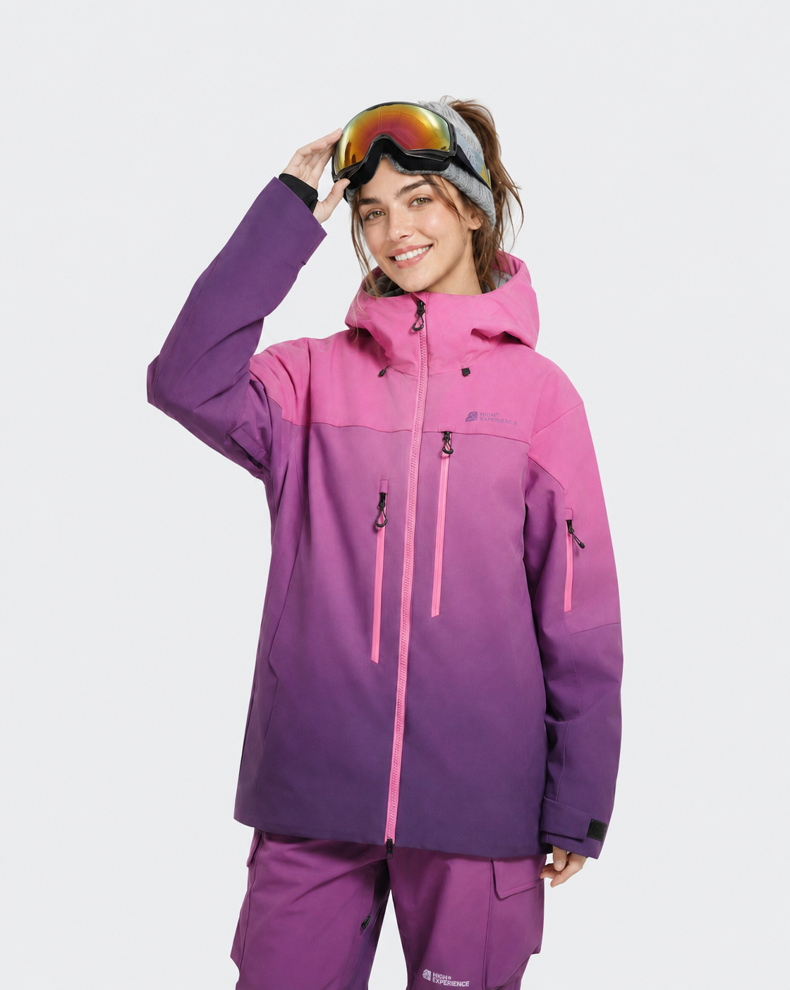 Baggy Gradient Snowboard Jacket Women