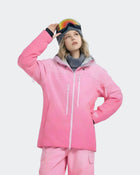 Women's Baggy Gradient Snowboard Jacket & Waterproof Ski Jacket – HIGH EXPERIENCE