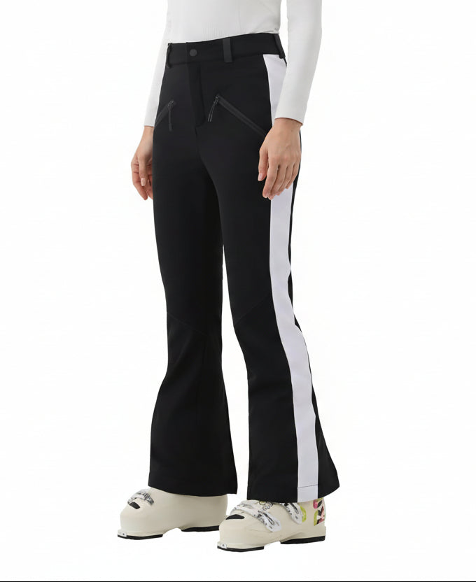 HIGH EXPERIENCE Womens Ski Pants Slim Fit  Snowboard Soft Shell Fitted Insulated