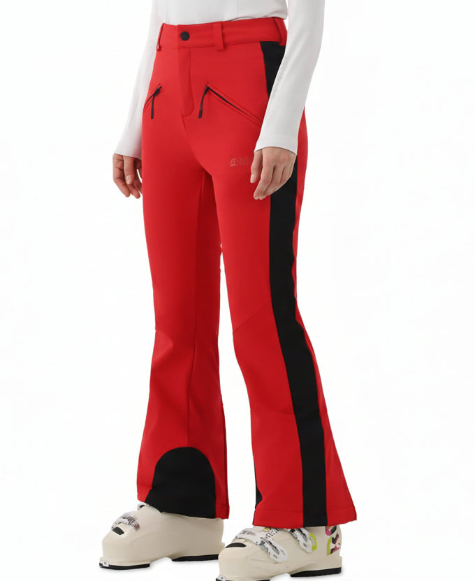 HIGH EXPERIENCE Womens Ski Pants Slim Fit  Snowboard Soft Shell Fitted Insulated