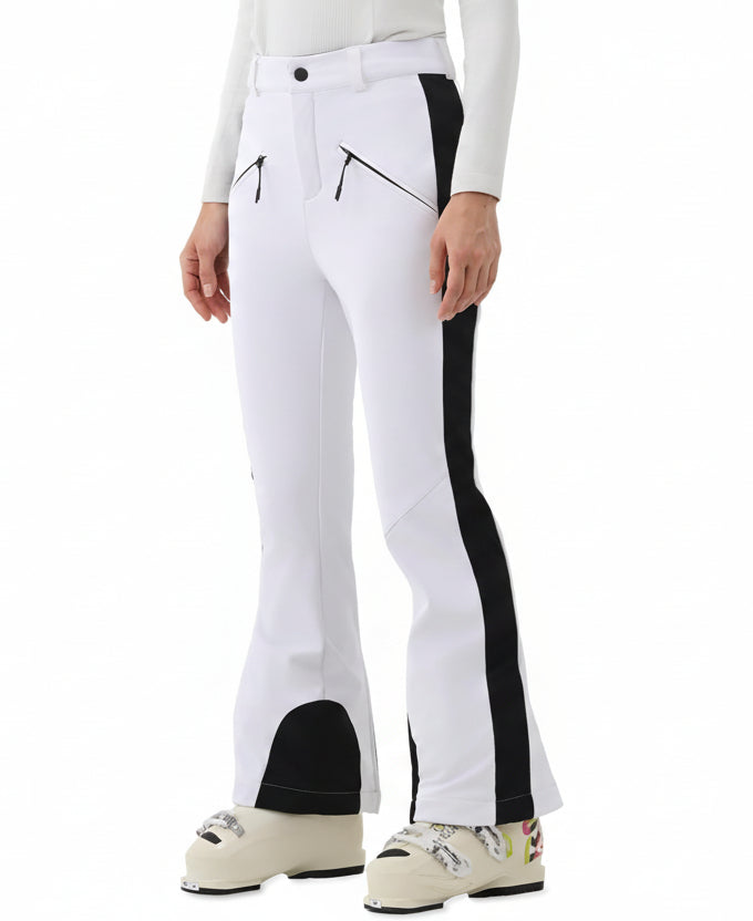 HIGH EXPERIENCE Womens Ski Pants Slim Fit  Snowboard Soft Shell Fitted Insulated