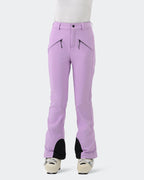 Purple Women's Slim Fit Waterproof Ski Pants Fleece Lined | HIGH EXPERIENCE