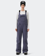 Purple Women's Ski Bib Pants – Front View | High Experience