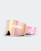 HIGH EXPERIENCE Magnetic Snow Goggles | Double Layer Anti-Fog Ski Goggles UV Protection Compatible with Glasses for Men Women