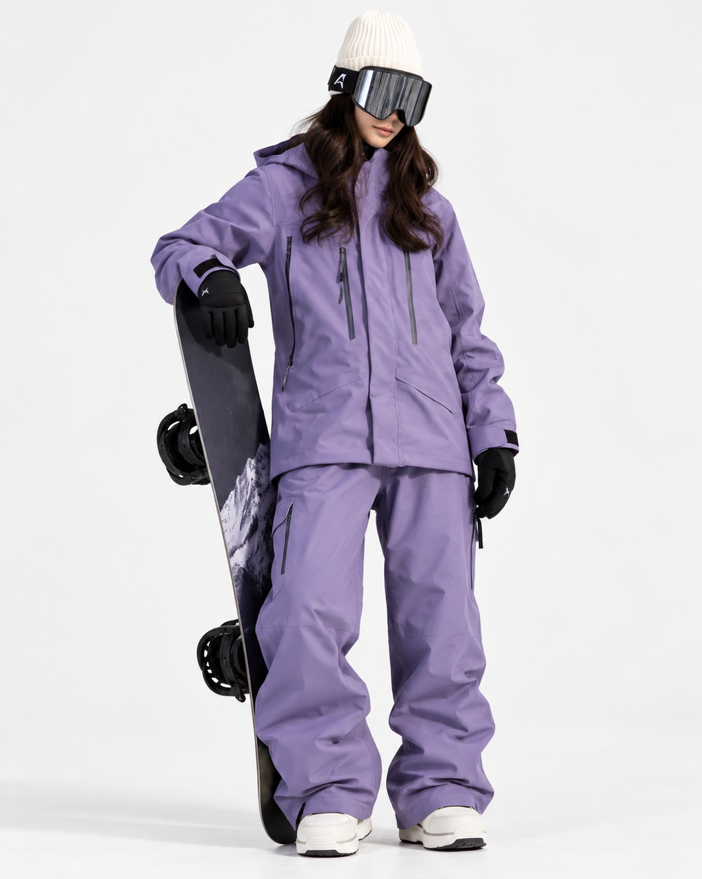 High Experience Women's Hooded Snowboard Jacket