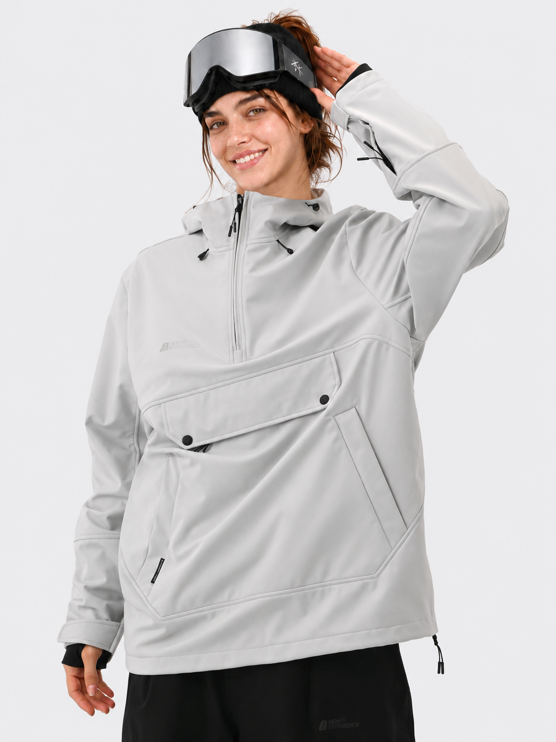Fleece Pullover Ski Hoodie Women