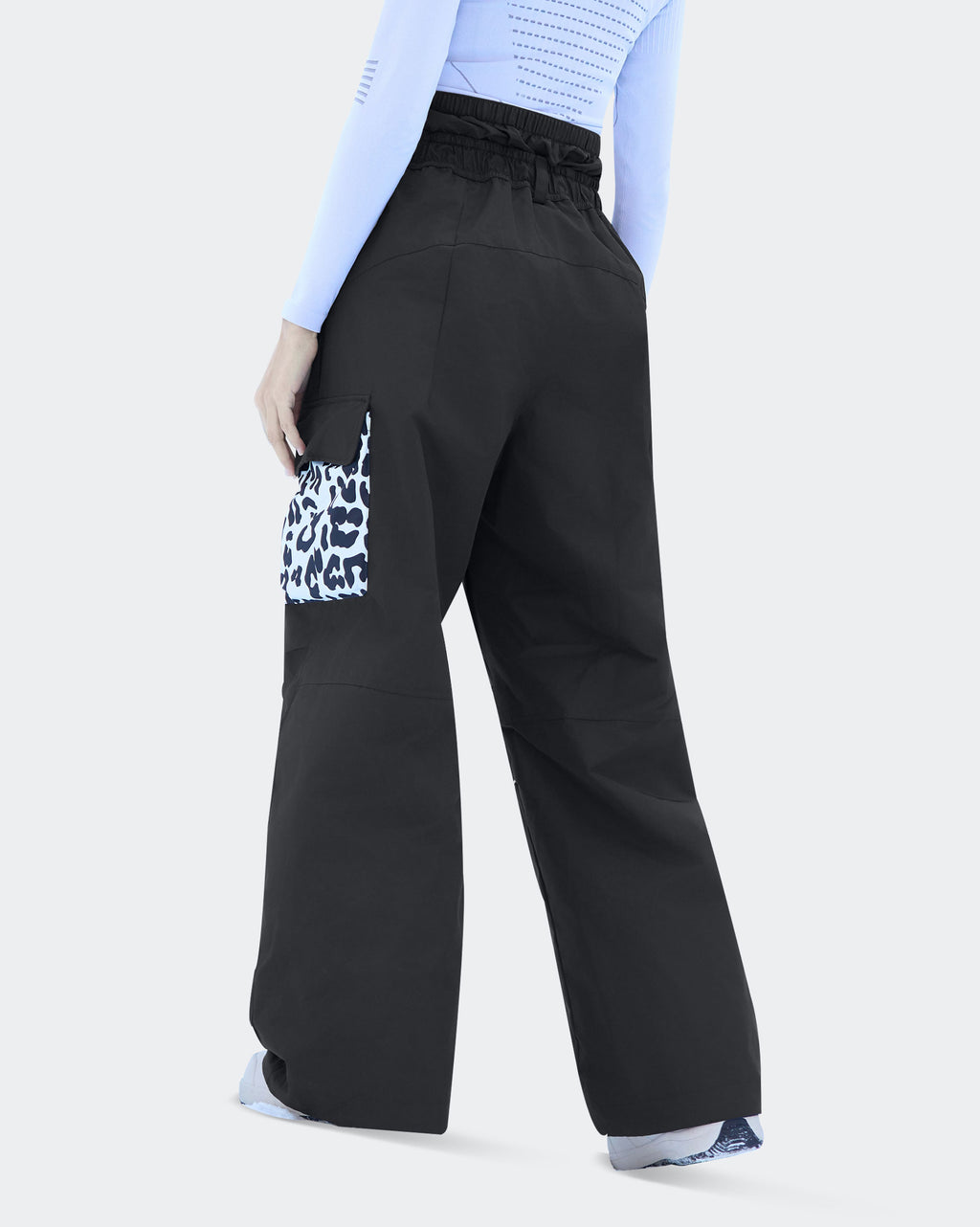 HIGH EXPERIENCE Women's Snowboard Pants | Baggy Waterproof Insulated Ski Pants