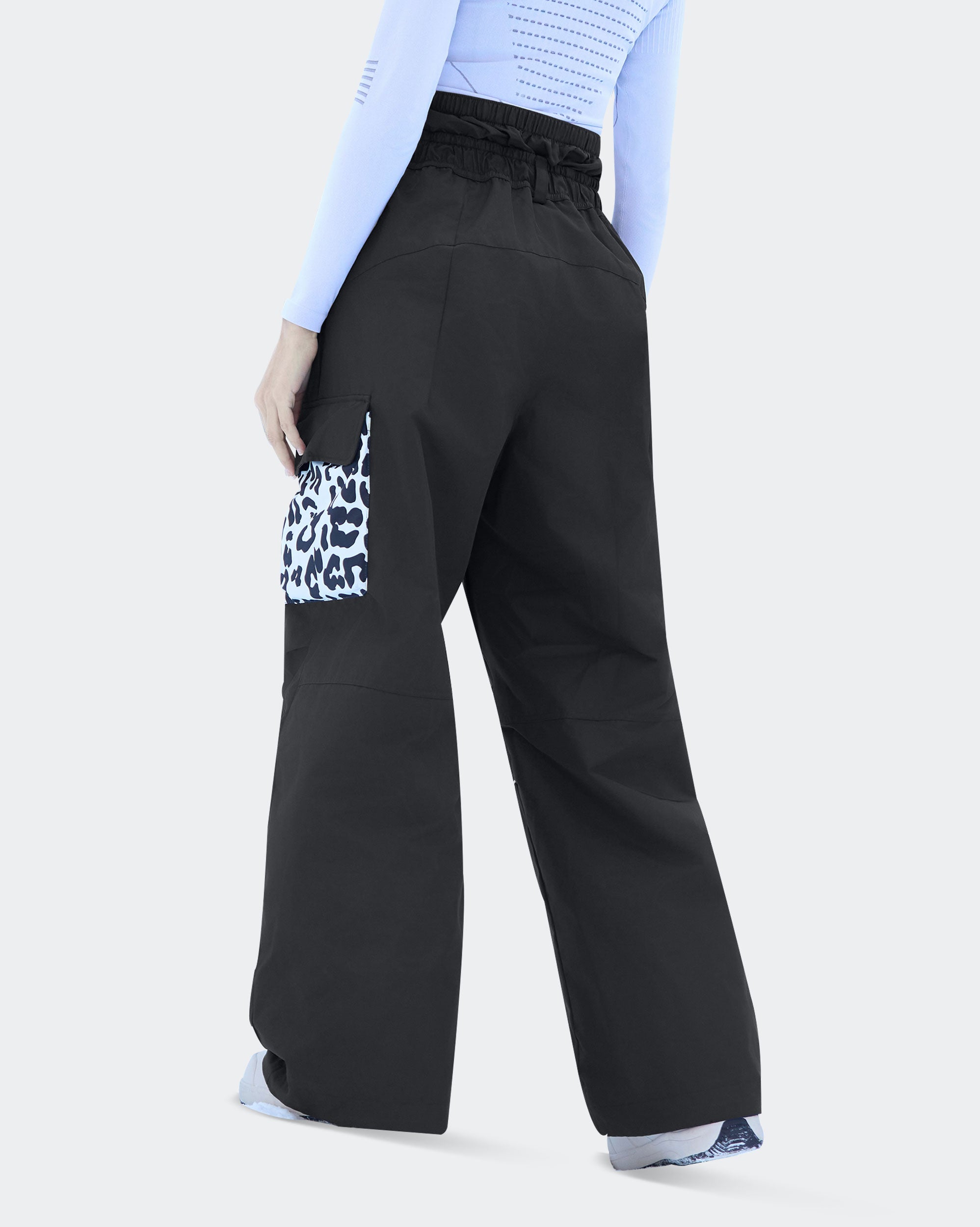 HIGH EXPERIENCE Women's Snowboard Pants | Baggy Waterproof Insulated Ski Pants