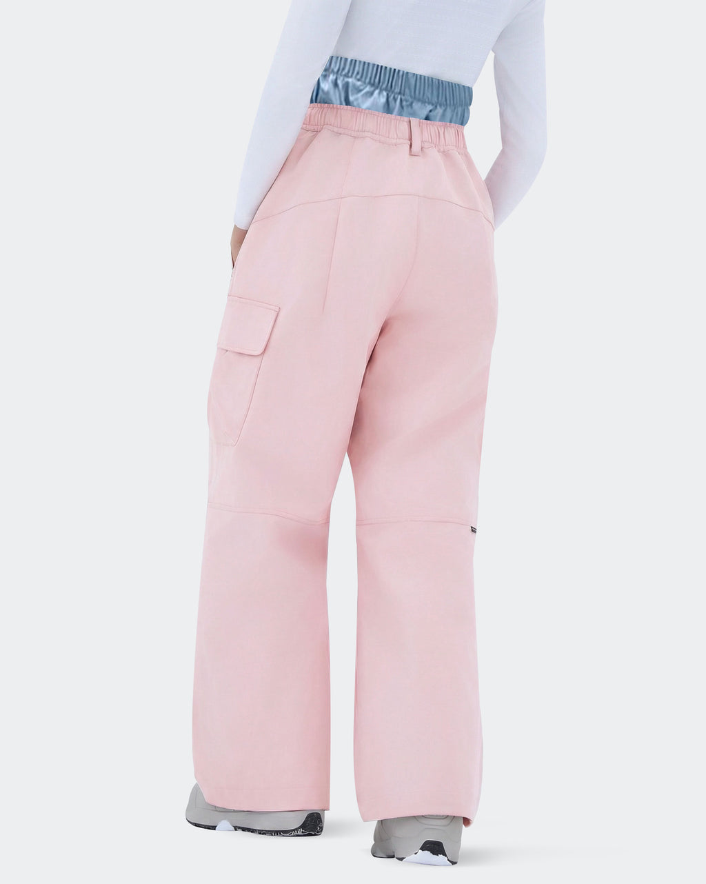 HIGH EXPERIENCE Women's Snowboard Pants | Baggy Waterproof Insulated Ski Pants