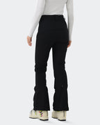 Black Ski Pants Side View Slim Fit Snowboard Pants | HIGH EXPERIENCE