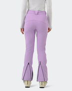 Purple Ski Pants Side View Slim Fit Snowboard Pants | HIGH EXPERIENCE