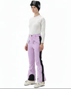HIGH EXPERIENCE Womens Ski Pants Slim Fit  Snowboard Soft Shell Fitted Insulated