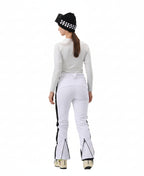 HIGH EXPERIENCE Womens Ski Pants Slim Fit  Snowboard Soft Shell Fitted Insulated