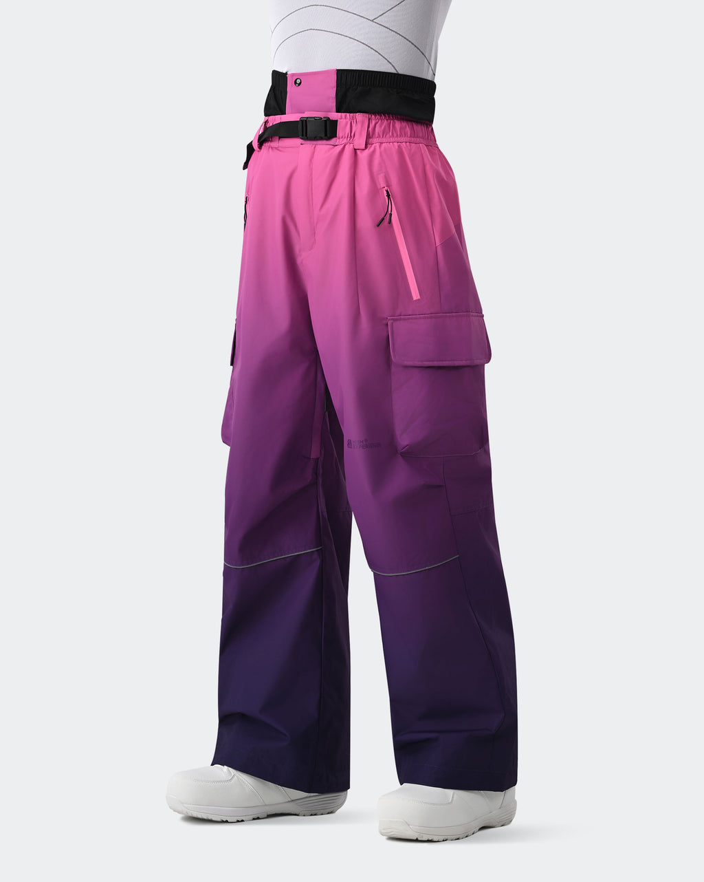 HIGH EXPERIENCE Women's Snowboard Pants | Baggy Waterproof Insulated Ski Pants