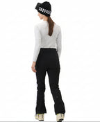 HIGH EXPERIENCE Womens Ski Pants Slim Fit  Snowboard Soft Shell Fitted Insulated