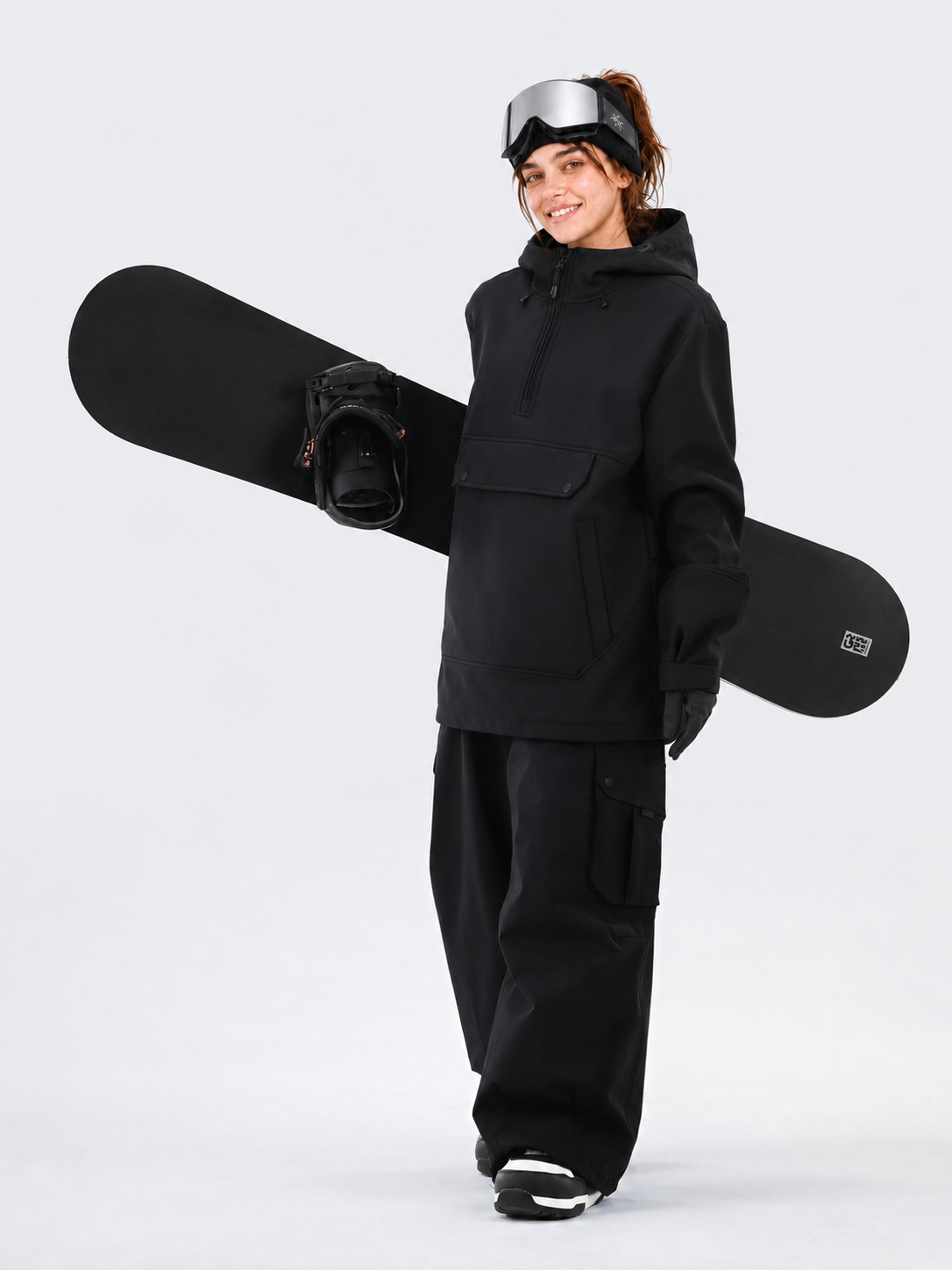 Fleece Pullover Ski Hoodie Women
