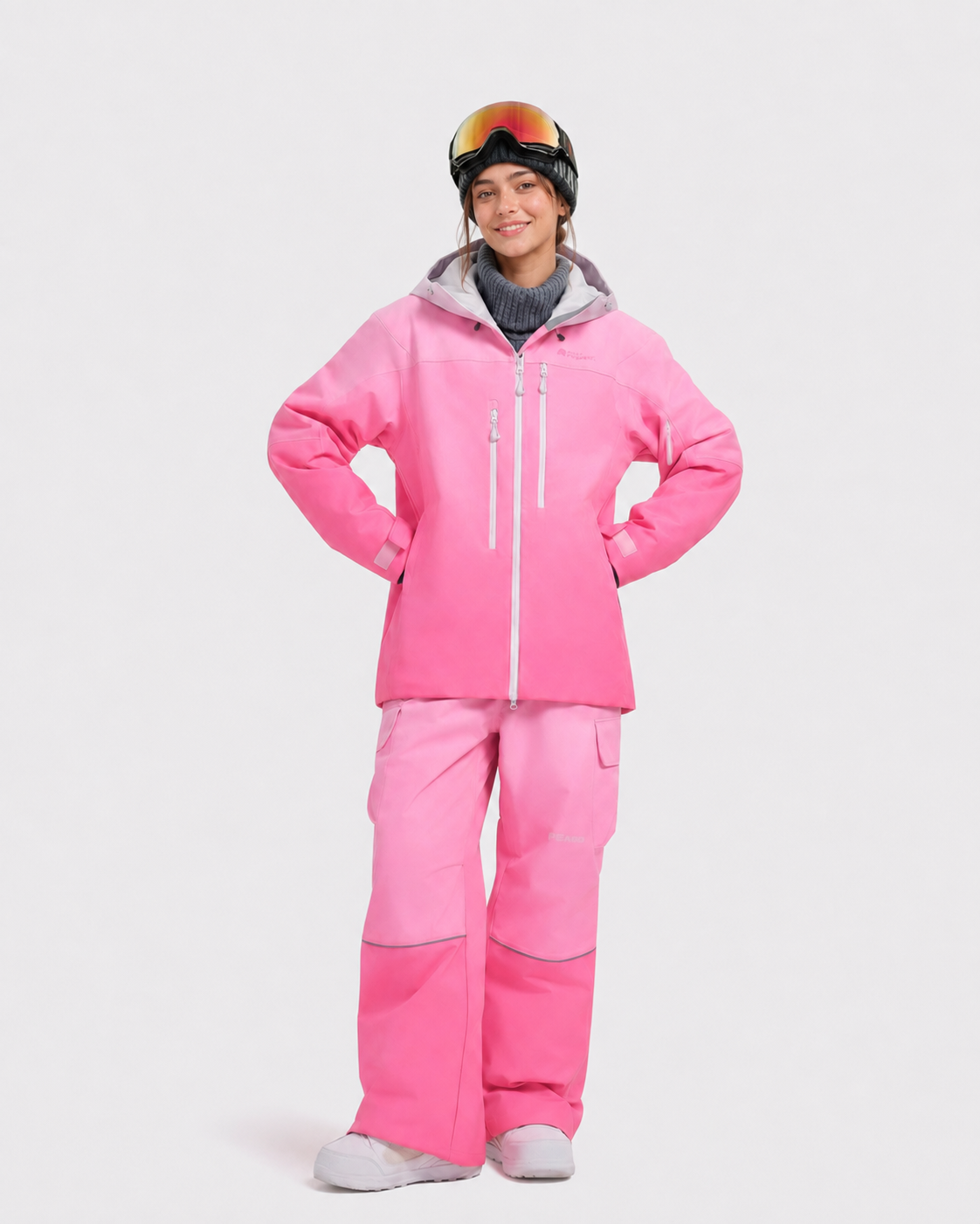 Baggy Gradient Snowboard Jacket Women