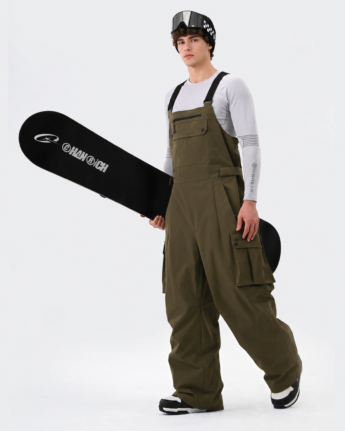 Baggy Ski Bib Pants Men