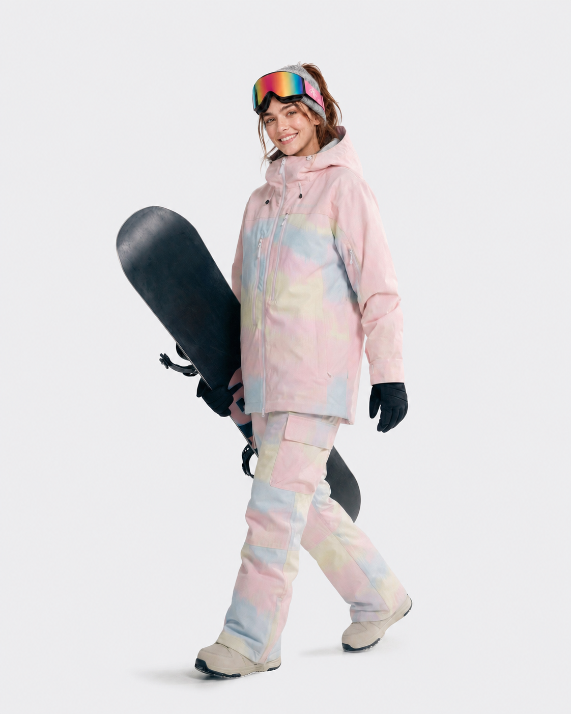 Baggy Gradient Snowboard Jacket Women