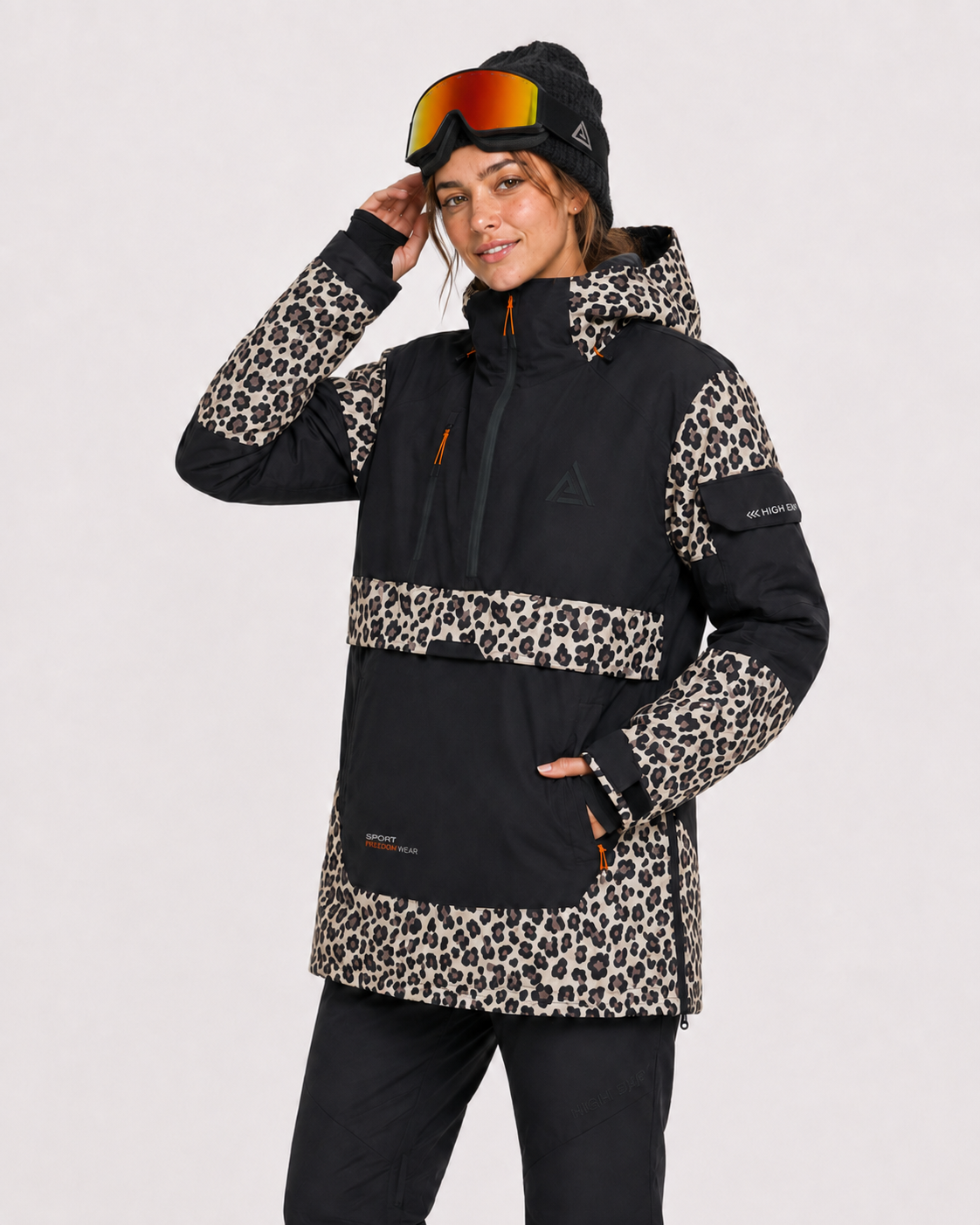 Pullover Ski Hoodie Women