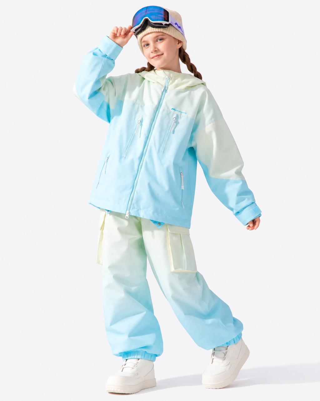 High Experience Kids' 15K Waterproof Ski & Snowboard Jacket
