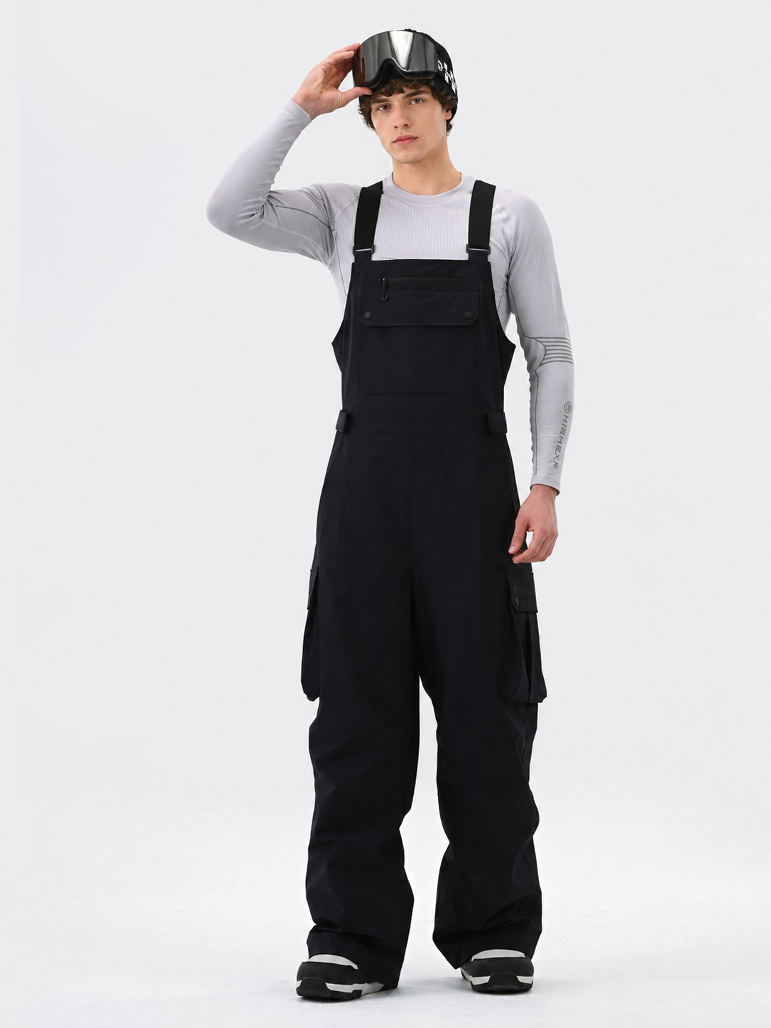Baggy Ski Bib Pants Men