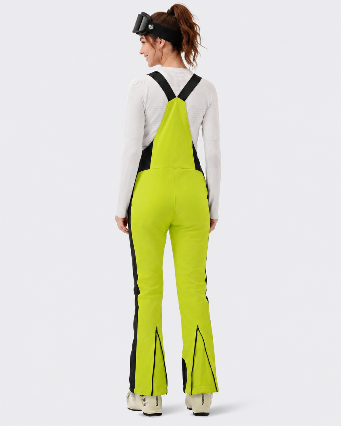 Slim Fit Ski Bib Pants Women