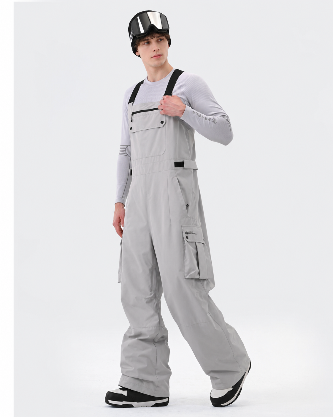 Baggy Ski Bib Pants Men