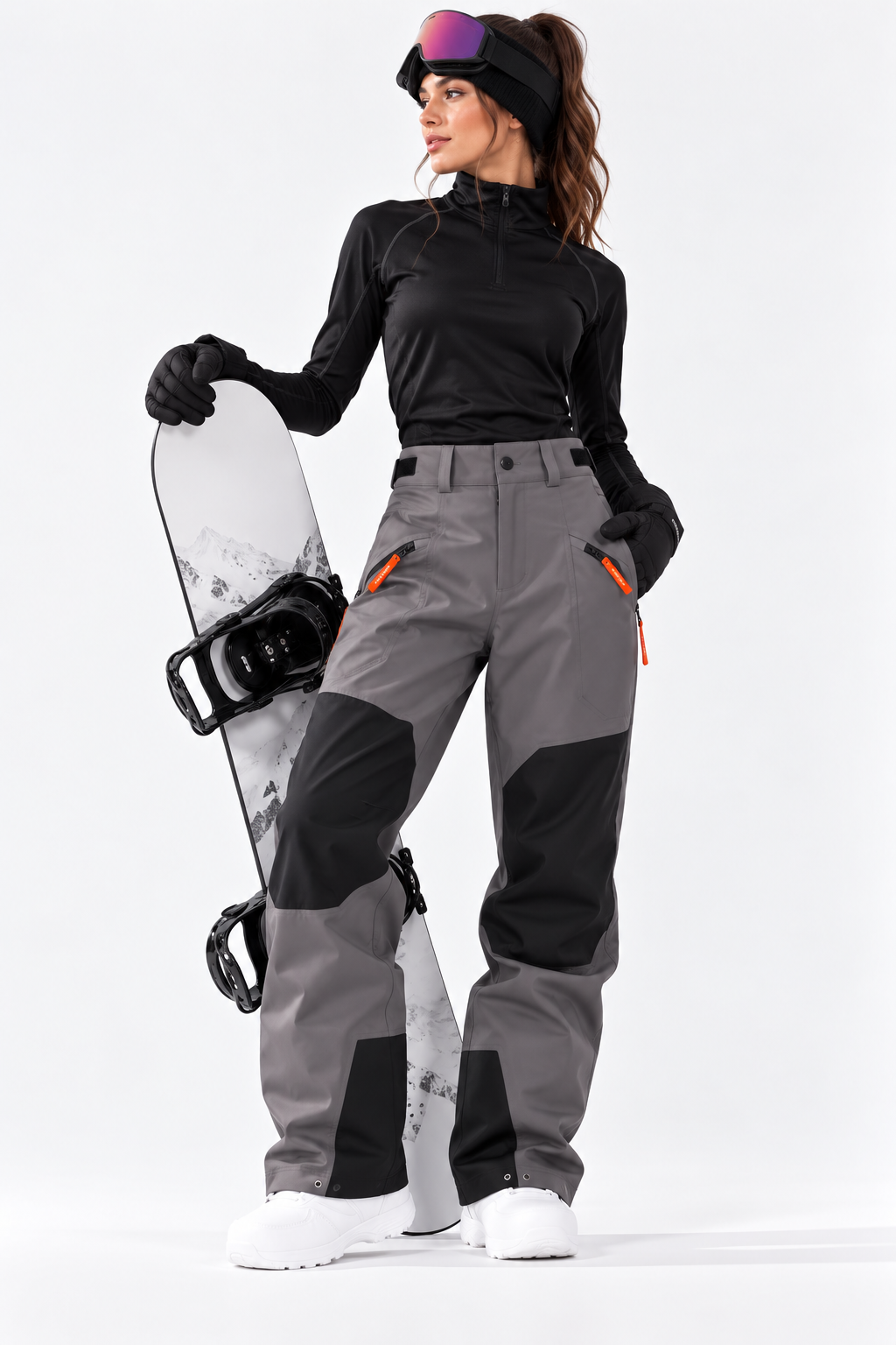 High Experience 3L 4-Way Stretch Shell Ski & Snowboard Pants