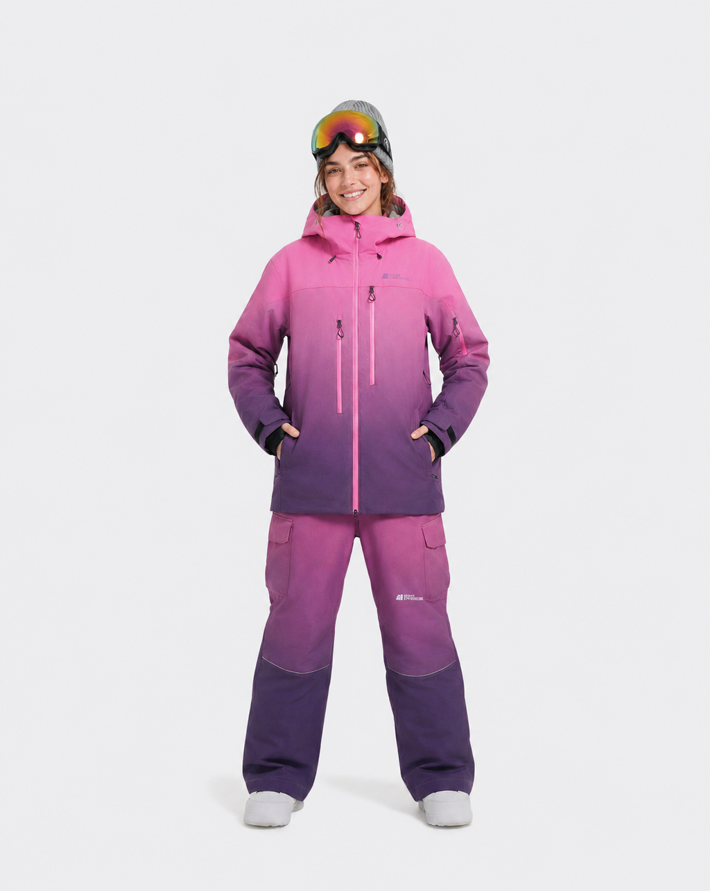 Baggy Gradient Snowboard Jacket Women