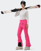 Pink Ski Pants High Stretch 3L Fabric Winter Sports | HIGH EXPERIENCE