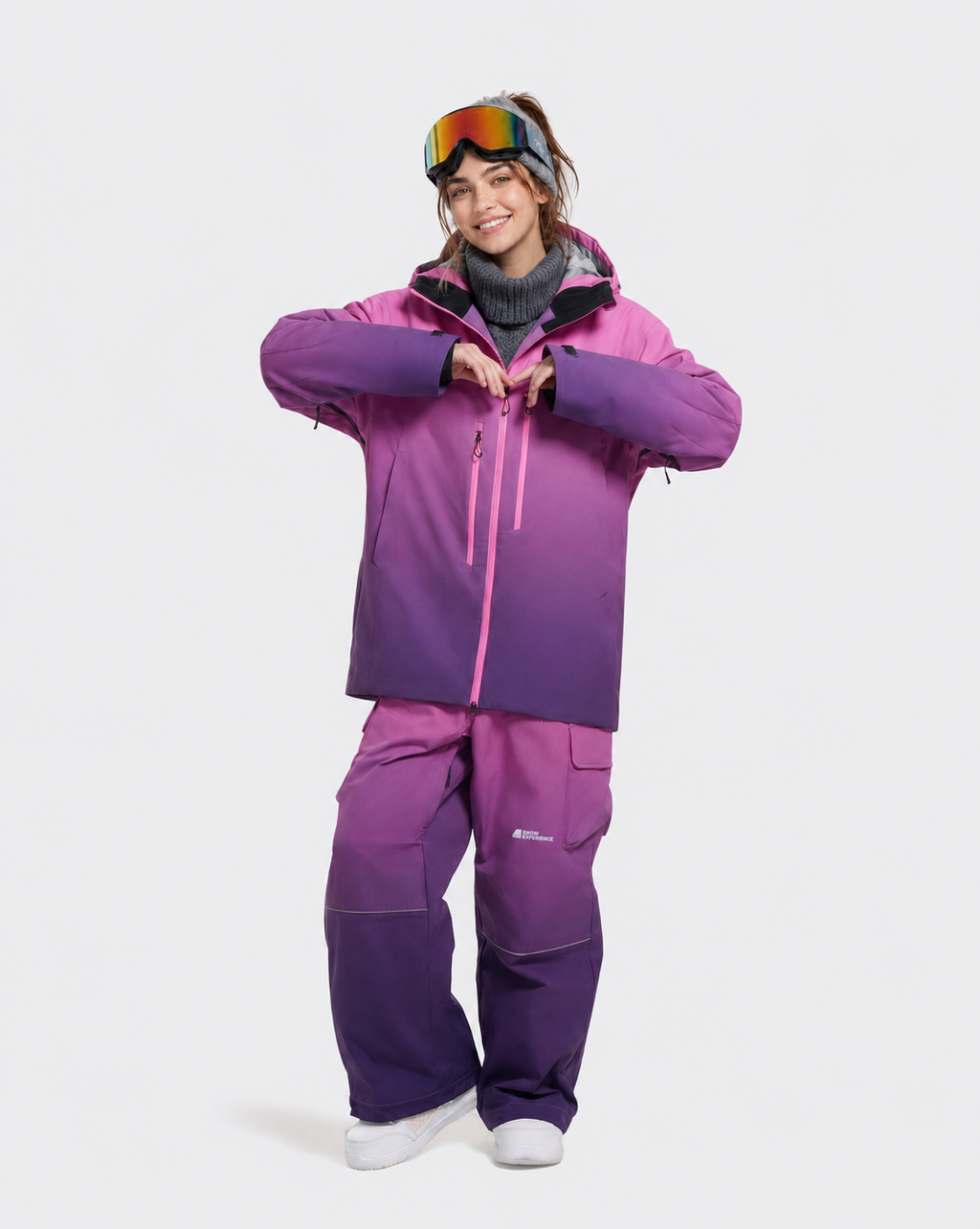 Baggy Gradient Snowboard Jacket Women