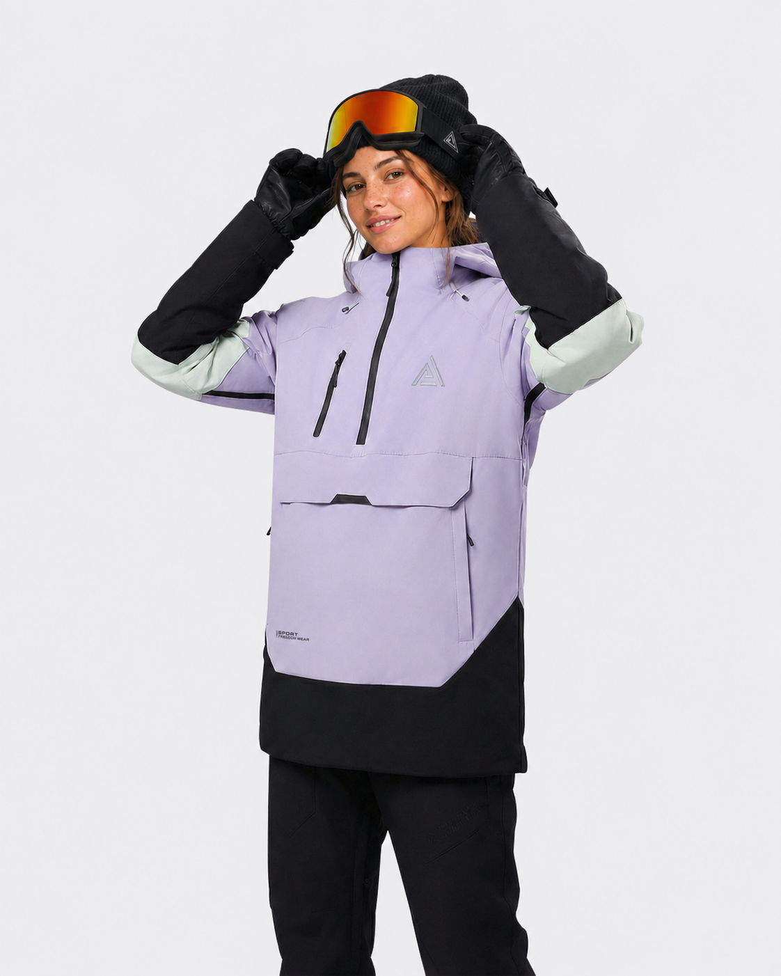 Pullover Ski Hoodie Women