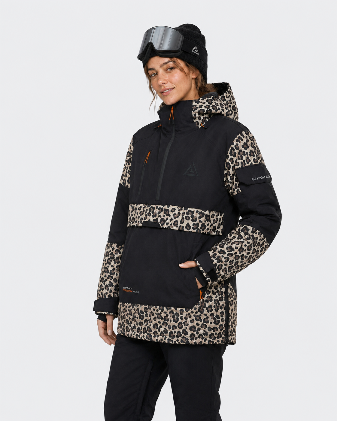 Pullover Ski Hoodie Women