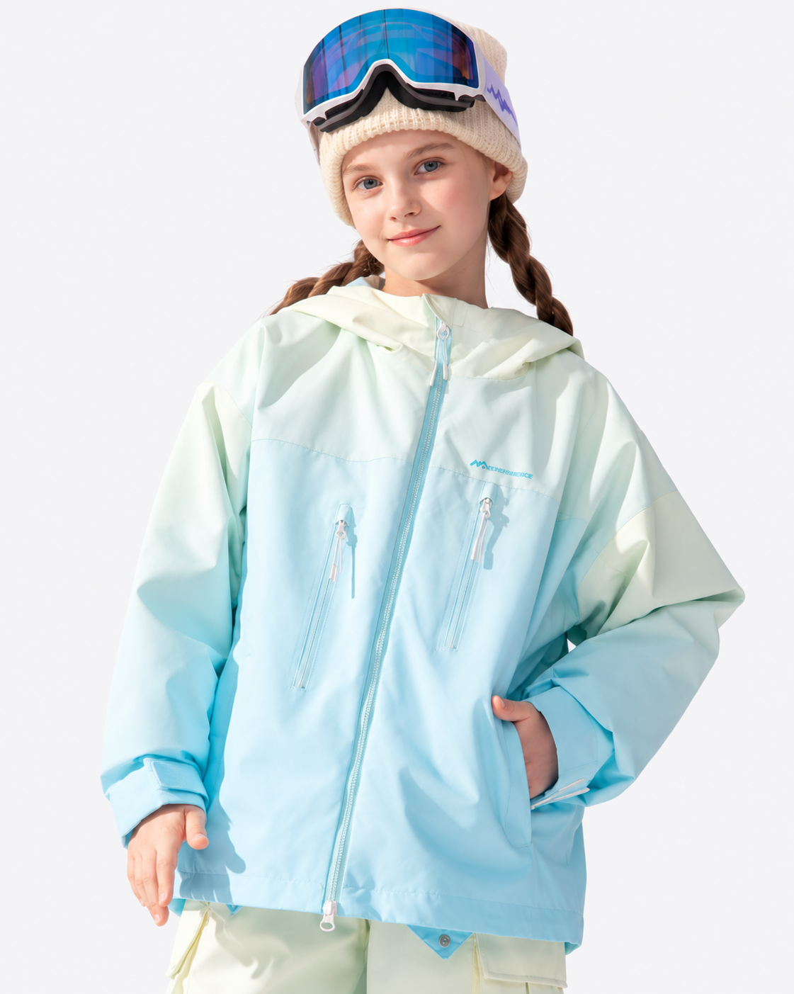 High Experience Kids' 15K Waterproof Ski & Snowboard Jacket