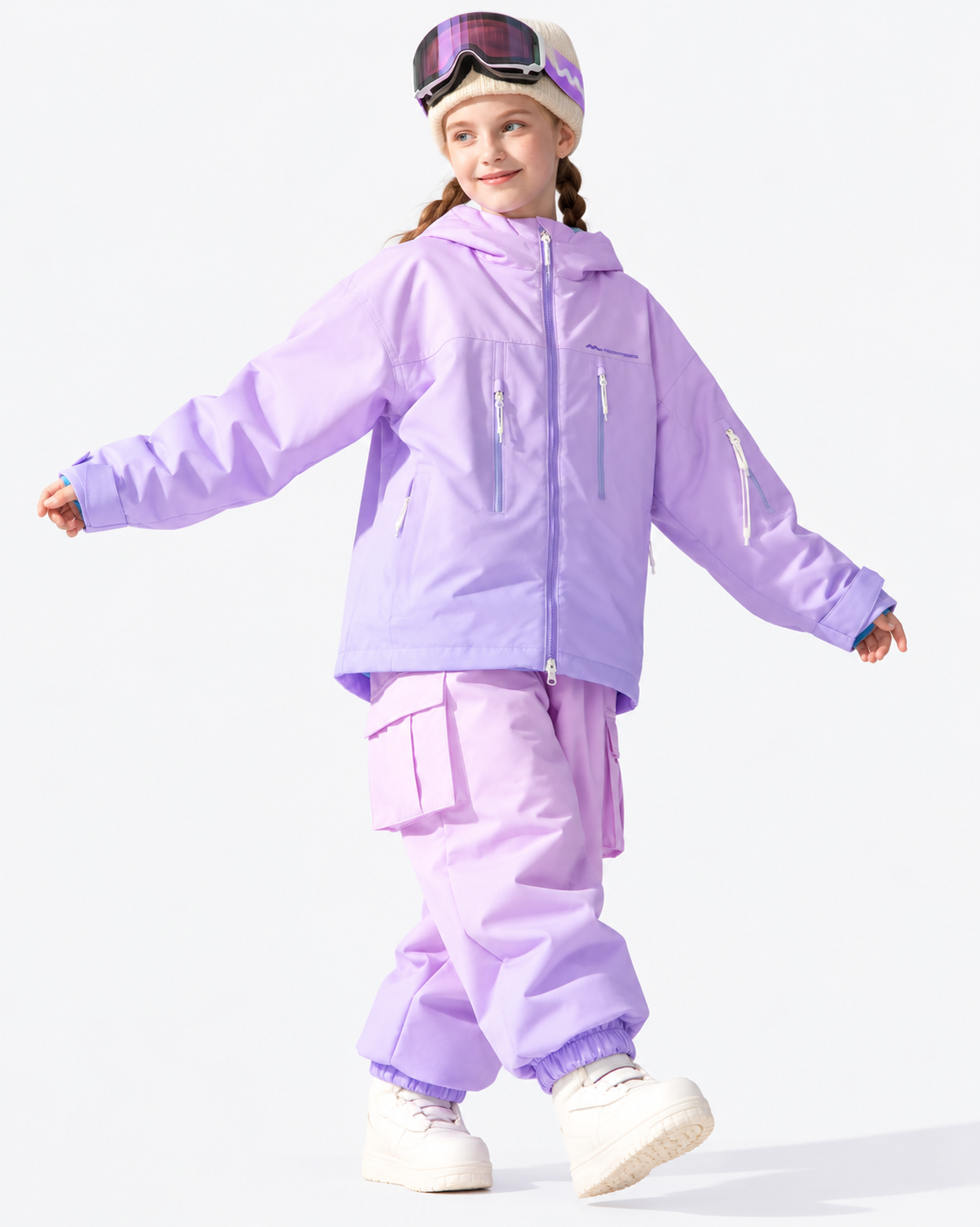 High Experience Kids' 15K Waterproof Ski & Snowboard Jacket