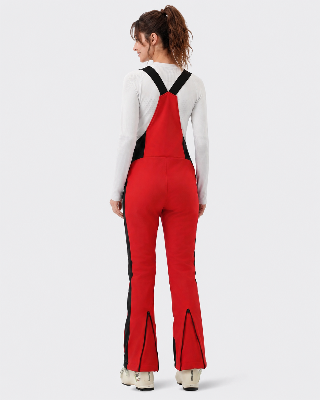 Slim Fit Ski Bib Pants Women