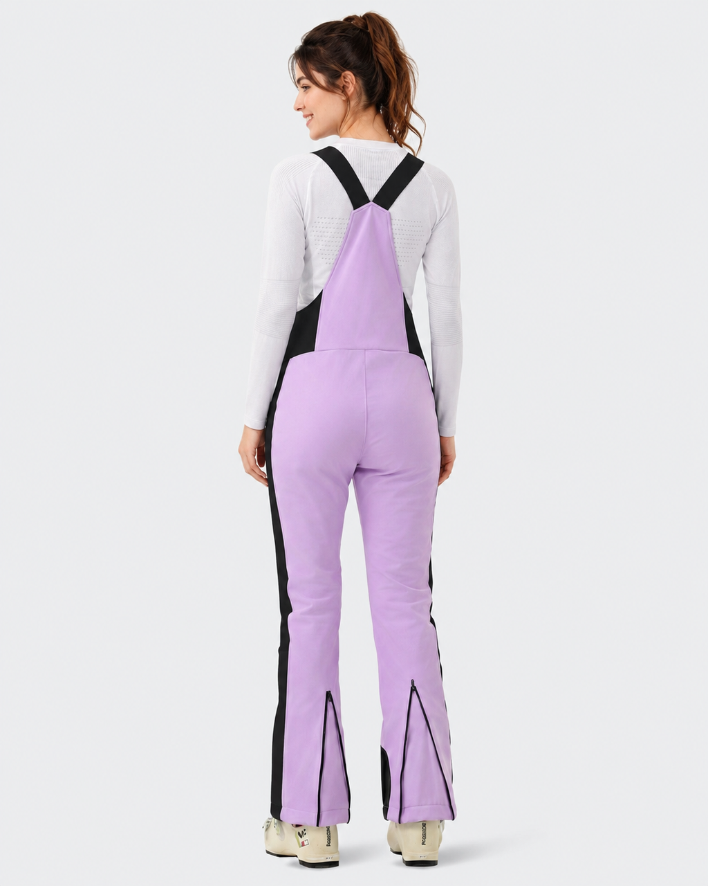 Slim Fit Ski Bib Pants Women