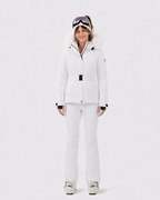 Slim Fit Belted Ski Jacket Women