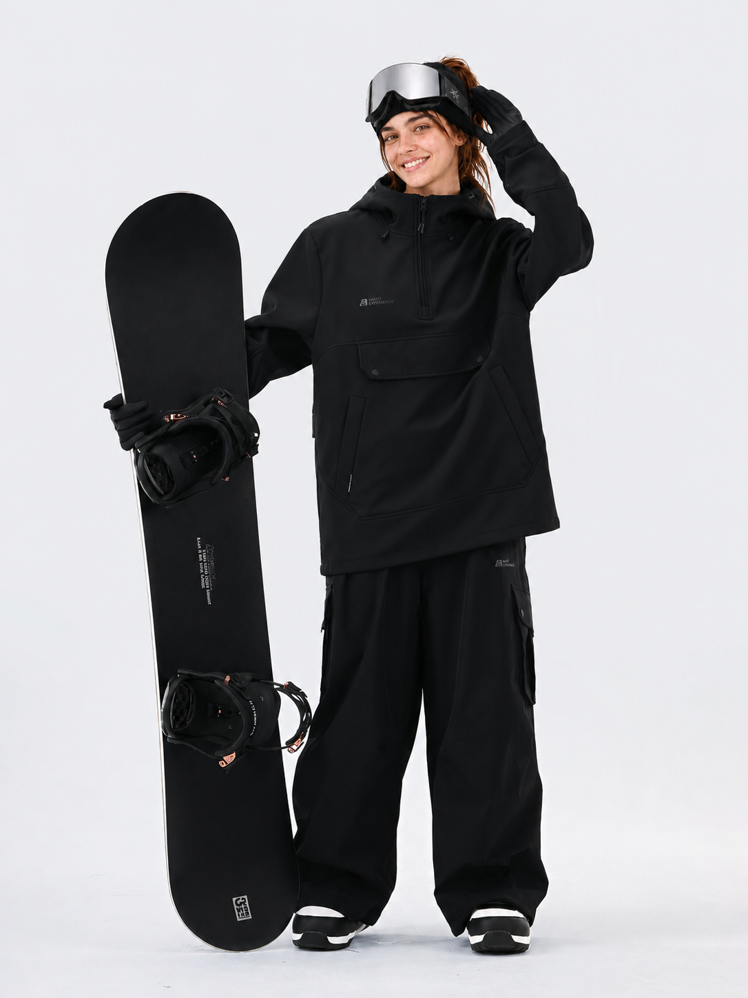 Fleece Pullover Ski Hoodie Women