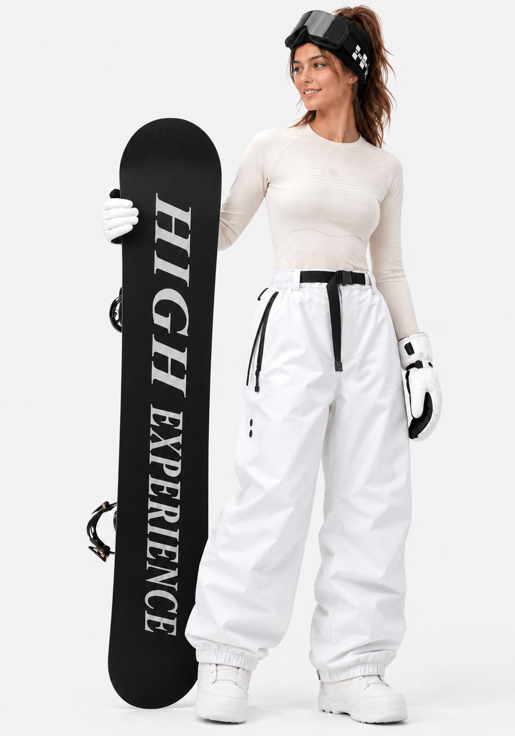 High Experience Women's 3L Insulated Ski & Snowboard Pants