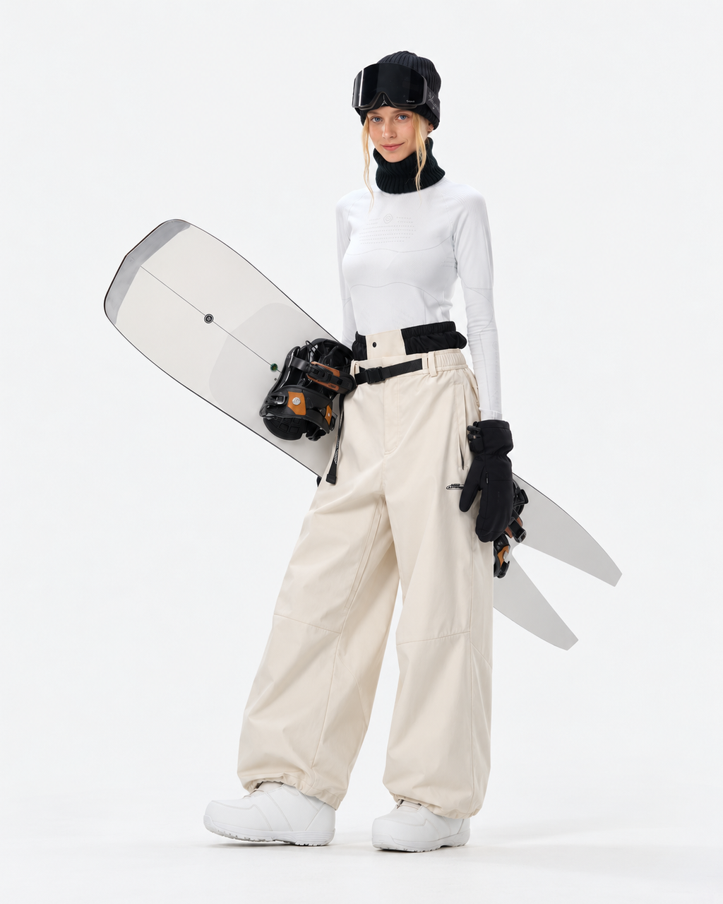 High Experience Unisex Baggy Insulated Ski & Snowboard Pants