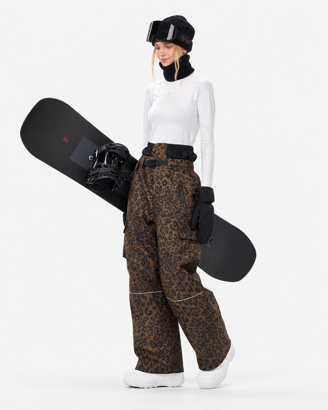 Women's Baggy Snowboard Pants – Ventilated 15K