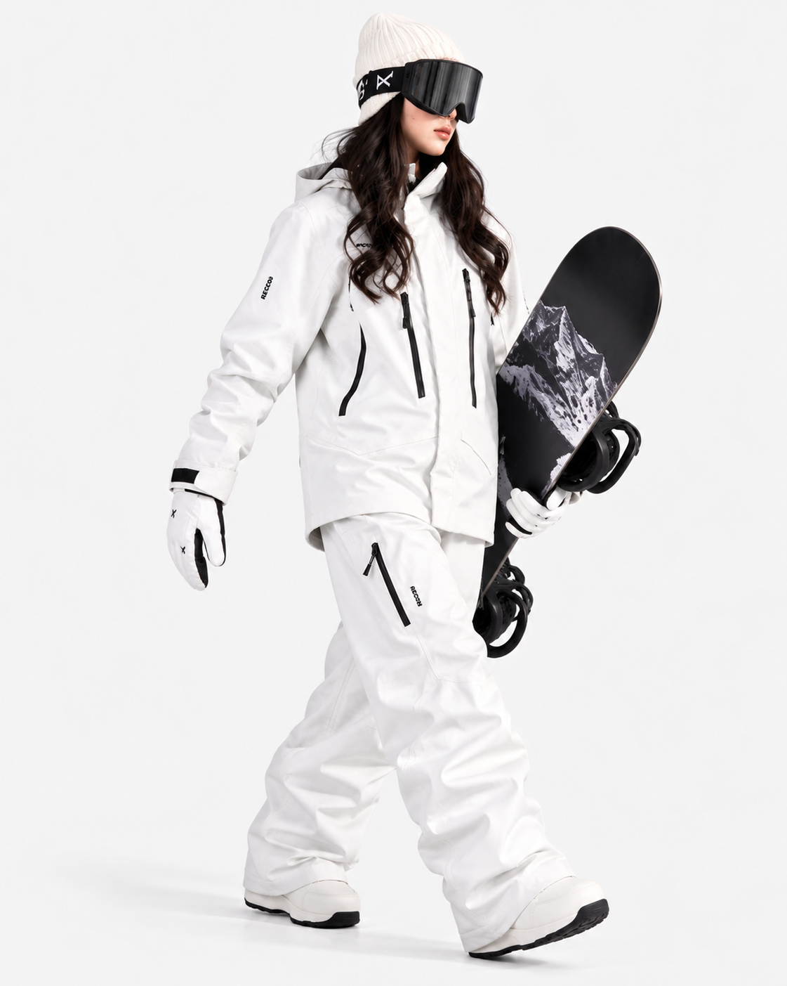 High Experience Women's Hooded Snowboard Jacket