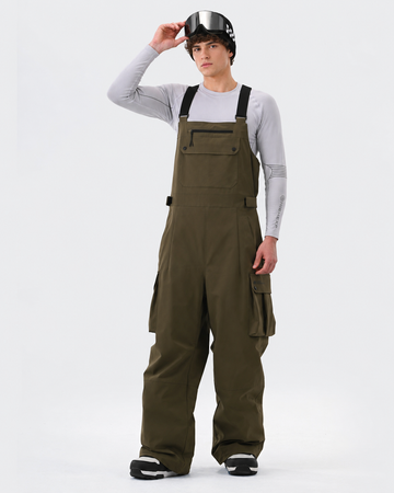 Baggy Ski Bib Pants Men